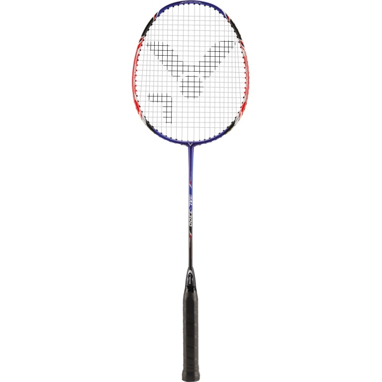 Victor Badminton racket AL3300 (98g, school sports, One-Peace-Optic) blue - strung -